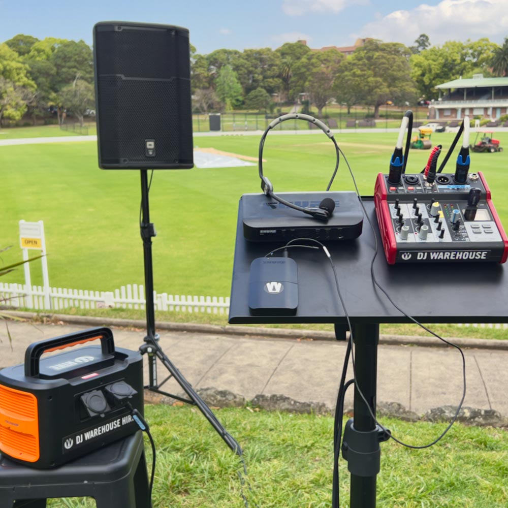 Sports Oval PA System